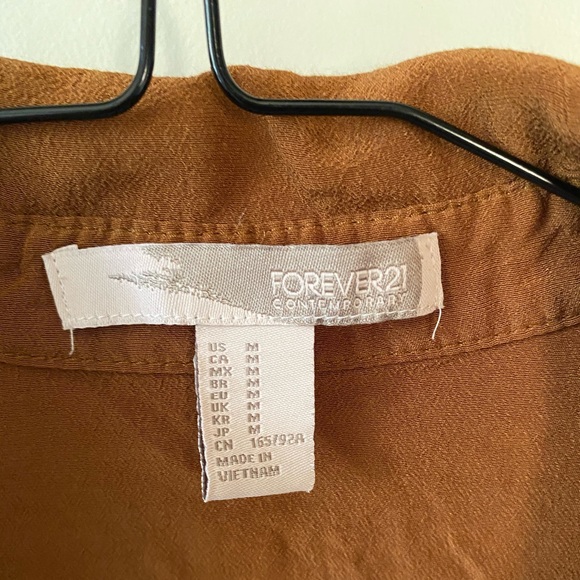 Burnt Orange Blouse - Picture 3 of 3